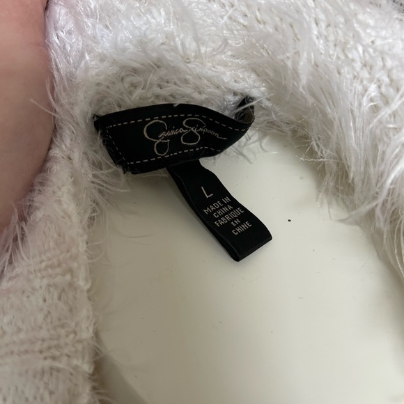 ✨4/$30 Jessica Simpson  Crop Sweater Size L - Picture 3 of 3